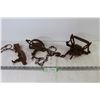 Image 1 : (3) Vintage Animal Traps (rusty)