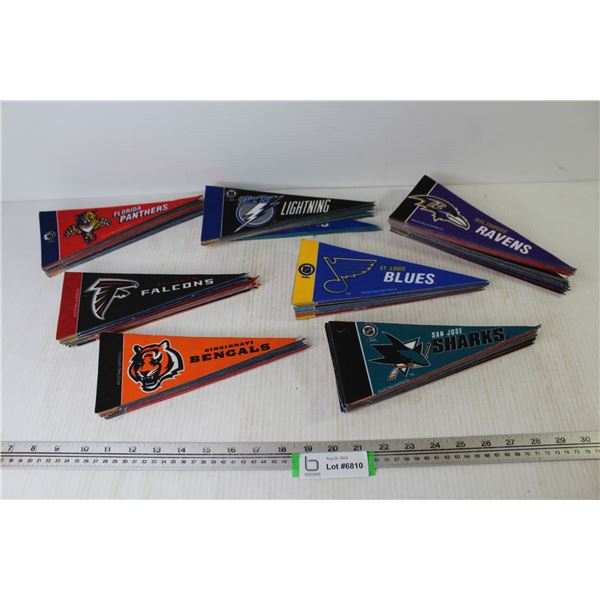 (60+) Sports Pennants