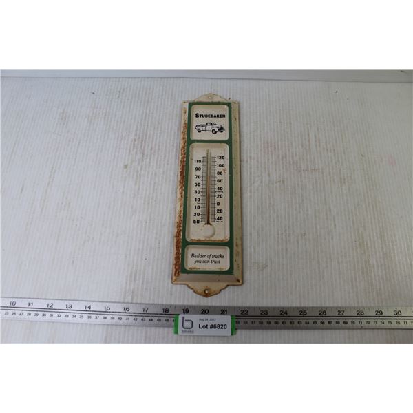 Vintage Studebaker Thermometer (working)