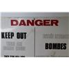 Image 2 : Sign - Danger Keep Out - Bombs Inside