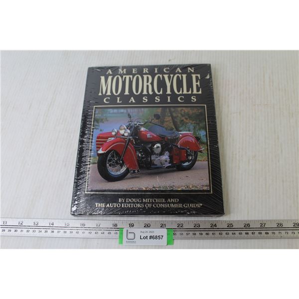 Book - American Motorcycle Classics (new in plastic wrap)