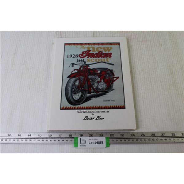 Book - 1928 The New Indian Scout - Series 101 by Butch Baer