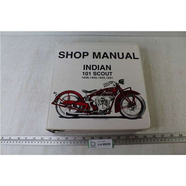 Shop Manual - Indian 101 Scout (1928-29-30-31)