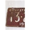 Image 2 : Saskatchewan License Plate - 1930