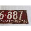 Image 3 : Saskatchewan License Plate - 1934