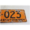 Image 3 : Saskatchewan License Plate - 1942