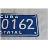 Image 3 : Cuba License Plate