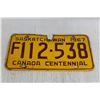 Image 3 : Pair of 1967 Saskatchewan License Plates