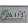 Image 2 : Pair of 1968 Saskatchewan License Plates