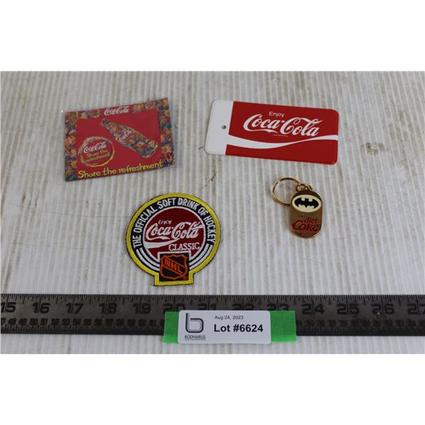 (4) Coca Cola Memorabilia Items