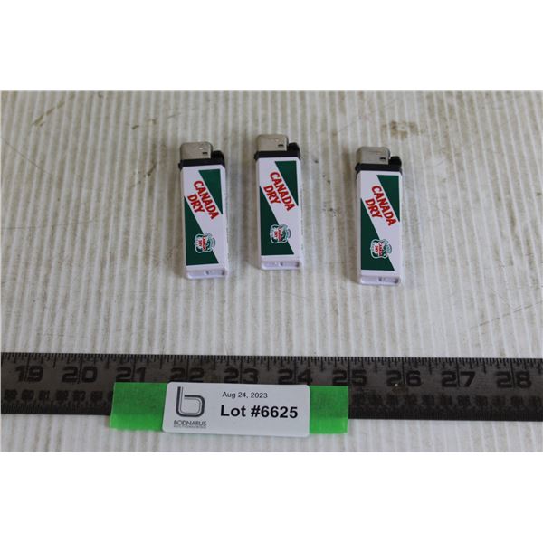 (3) Canada Dry Lighters