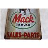 Image 3 : Mack Service Tin Sign