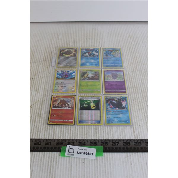 Sleeve of Pokeman Cards