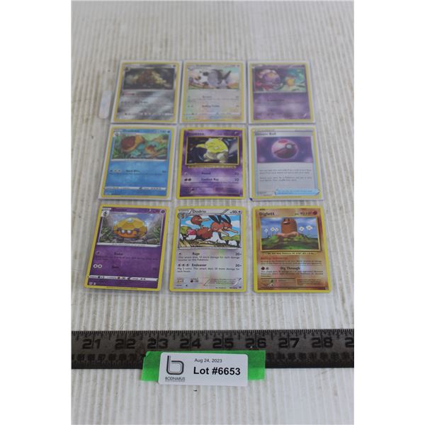 Sleeve of Pokeman Cards