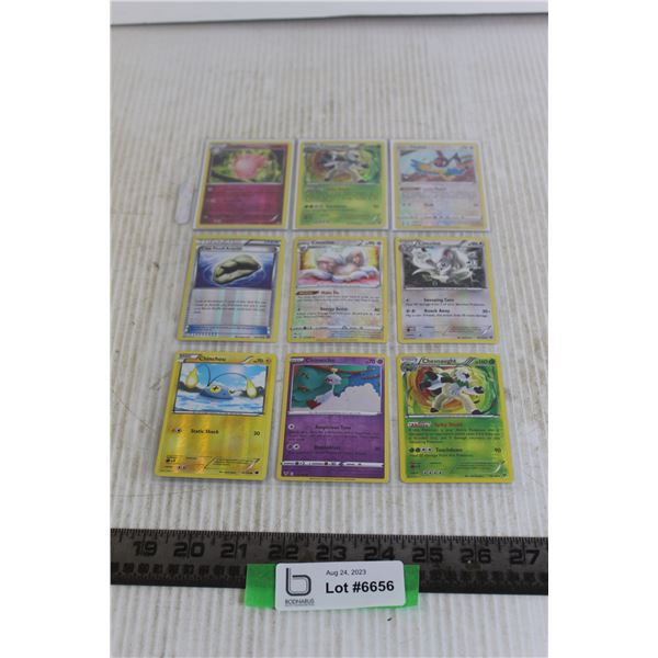 Sleeve of Pokeman Cards