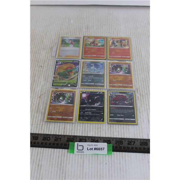 Sleeve of Pokeman Cards