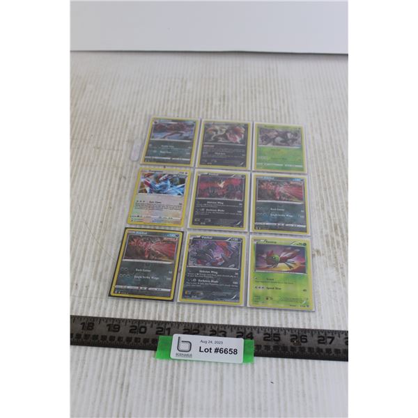 Sleeve of Pokeman Cards