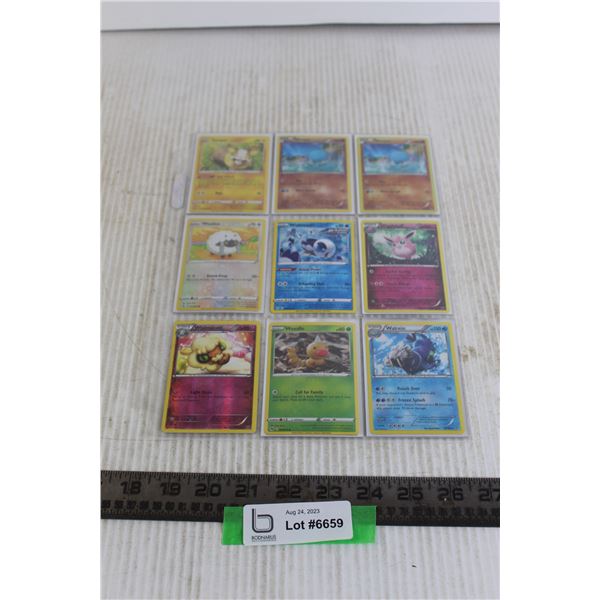 Sleeve of Pokeman Cards