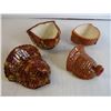 Image 3 : (2) Ceramic Turkey Containers