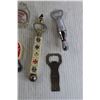 Image 4 : Misc Bottle Openers (Coca-Cola, Bowling Pin), Ash Tray