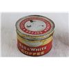 Image 2 : Red & White Vacuum Packed Coffee Tin, Sir Walter Raleigh Smoking Tobacco Tin
