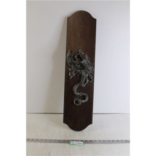 Dragon Plaque - 7 1/4  x 30 