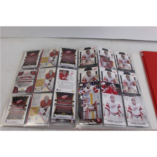 (2) Folders of Hockey Cards