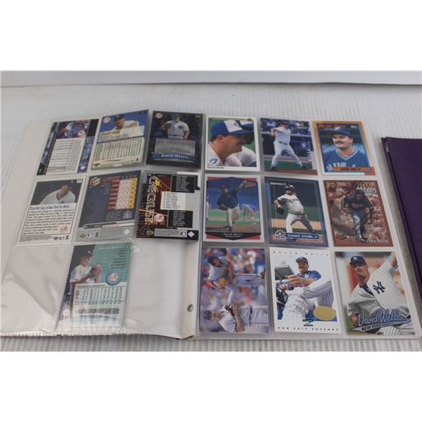 (2) Folders of Baseball Cards