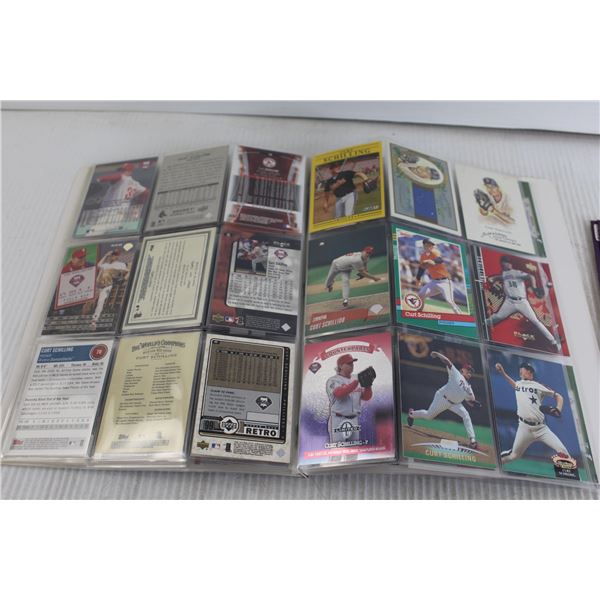 (2) Folders of Baseball Cards