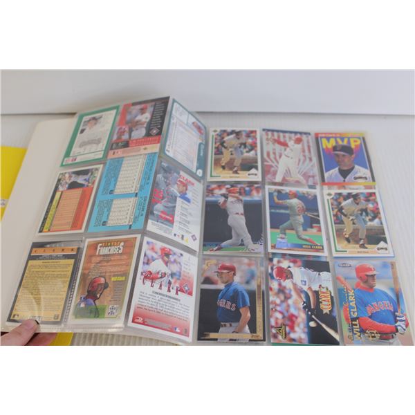 (2) Folders of Baseball Cards