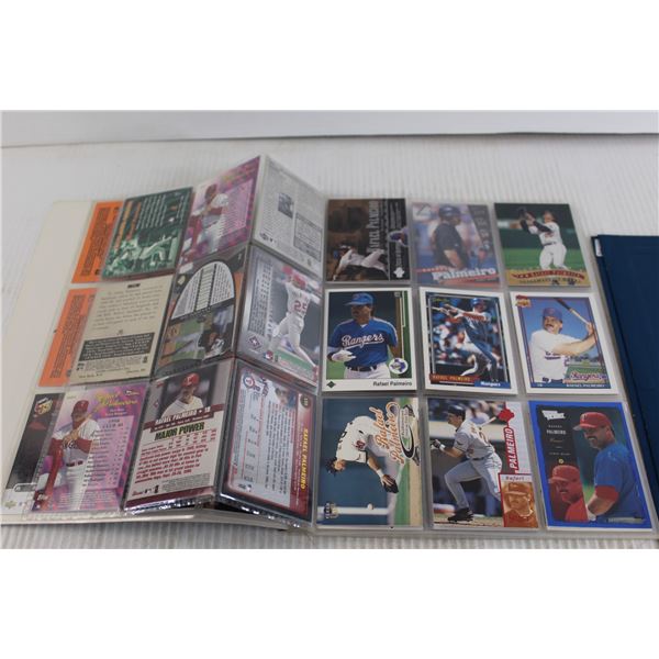 (2) Folders of Baseball Cards