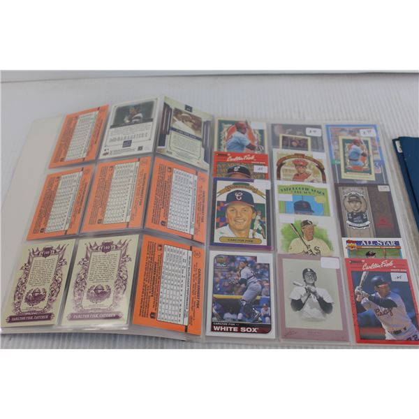 (2) Folders of Baseball Cards