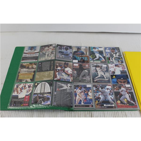 (2) Folders of Baseball Cards