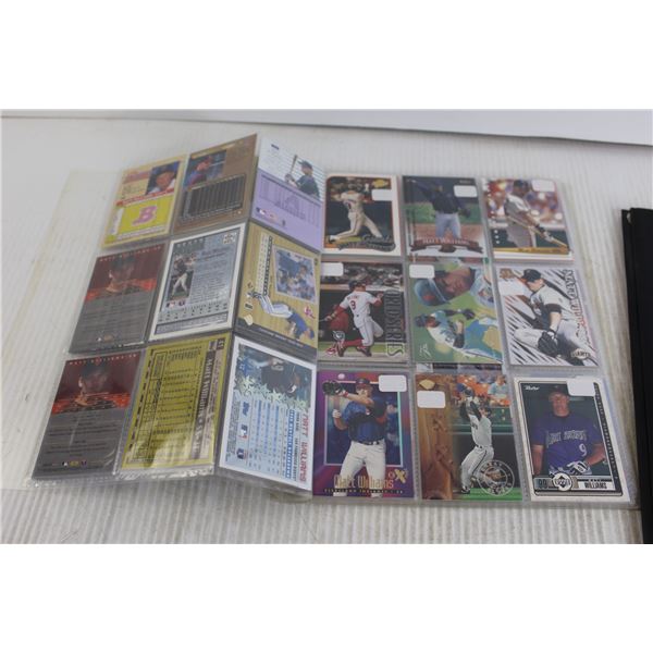 (2) Folders of Baseball Cards