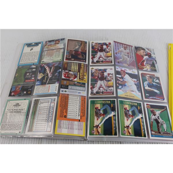 (2) Folders of Baseball Cards