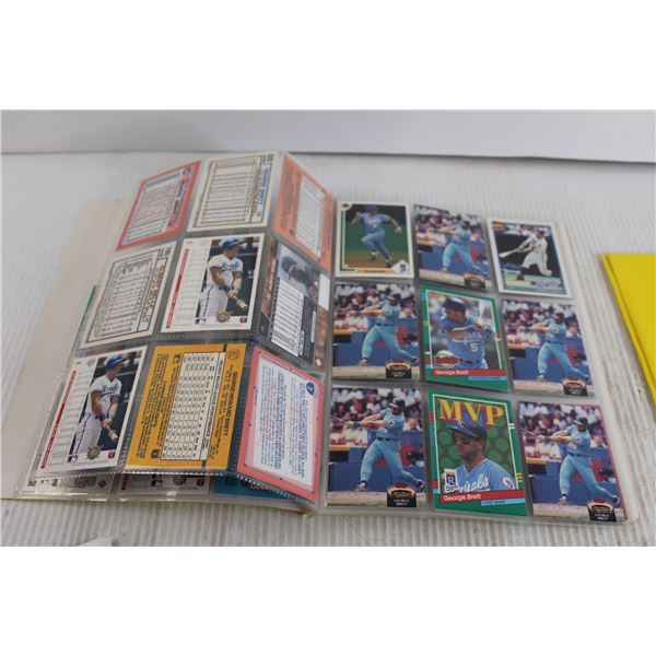 (2) Folders of Baseball Cards