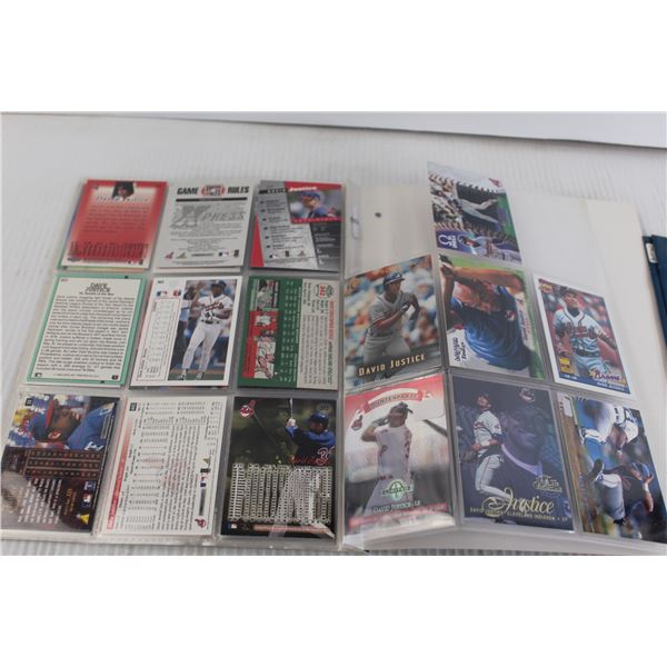 (2) Folders of Baseball Cards