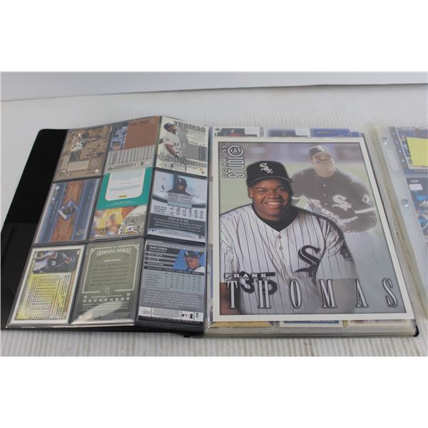 (2) Folders of Baseball Cards