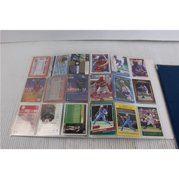 (2) Folders of Baseball Cards