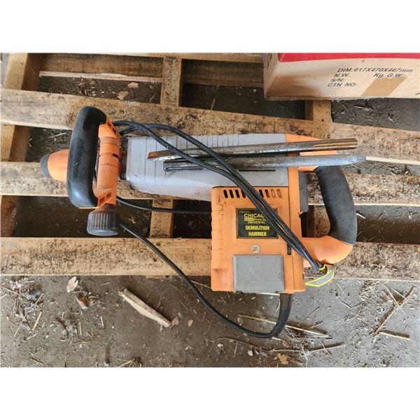 Chicago Industrial Electric Demolition Hammer (Offsite)