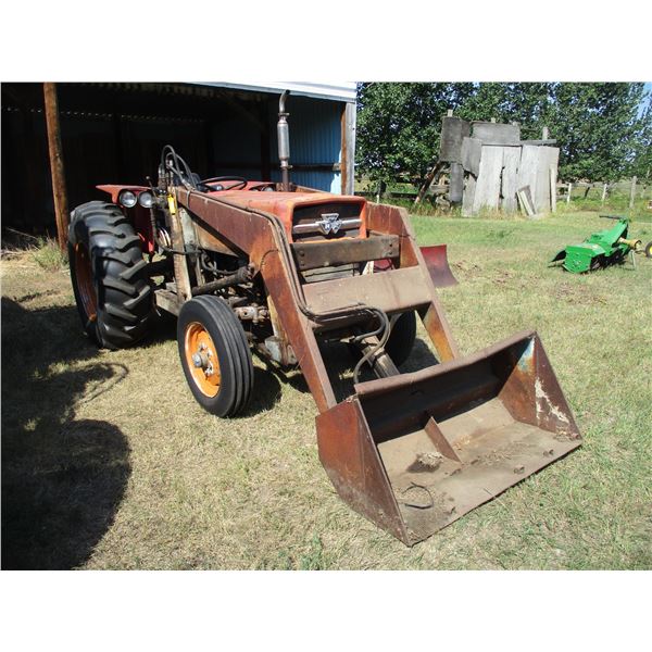 Massey Ferguson 135 Tractor with 4' Front End Loader Attachment  3PTH (4191 Hrs Showing) (Offsite)