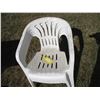 Image 2 : (4) Plastic Lawn Chairs (Offsite)