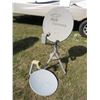 Image 1 : (2) Bell Express View Satellite Dishes - 1 with Stand (Offsite)