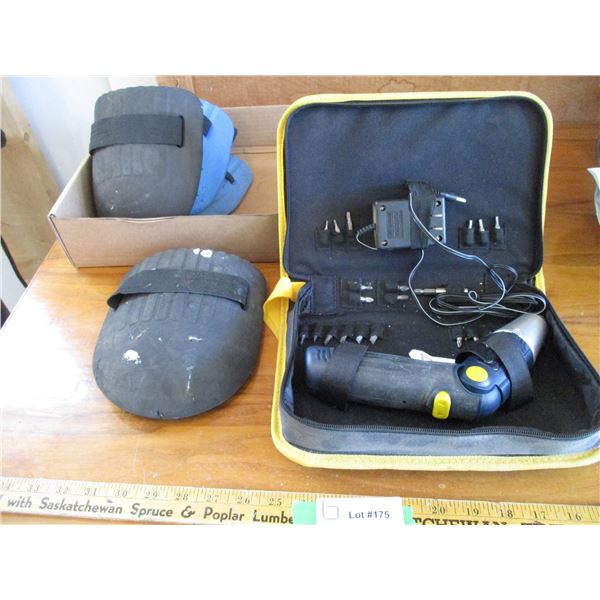 Mastercraft Adjustable Drill with Bits, Knee Pads (Offsite)