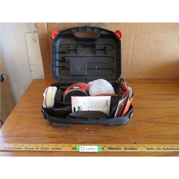 Black & Decker Palm Sander with Case & Accessories (Offsite)