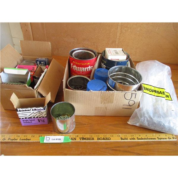 Assorted Nails & Screws (Offsite)