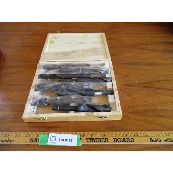 1/2" Drill Bit Set with Wooden Case (Offsite)