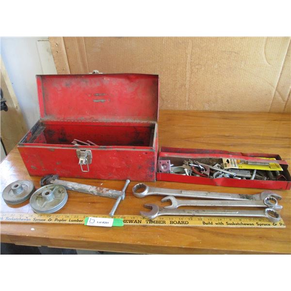 Tool Box, Wrench's, Load Biner, Pins, Misc. (Offsite)