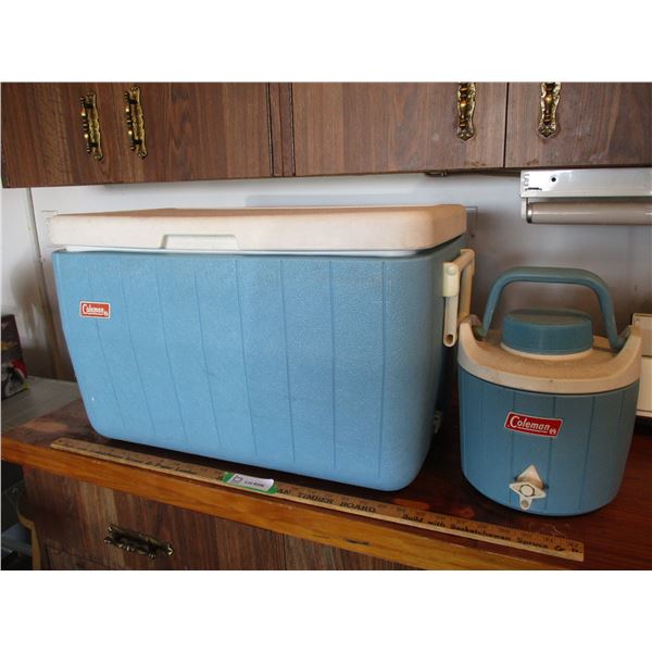 Coleman Cooler with Water Cooler and Ice Pack (Offsite)