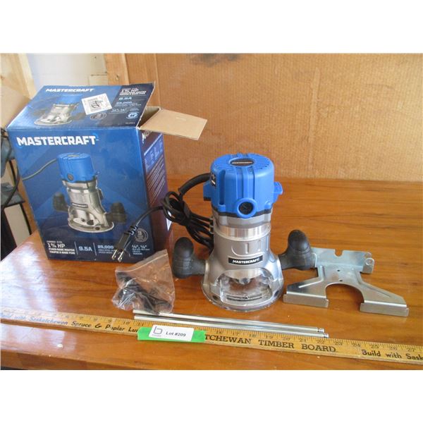 Mastercraft 1 3/4 Hp Router (In Box) (Offsite)